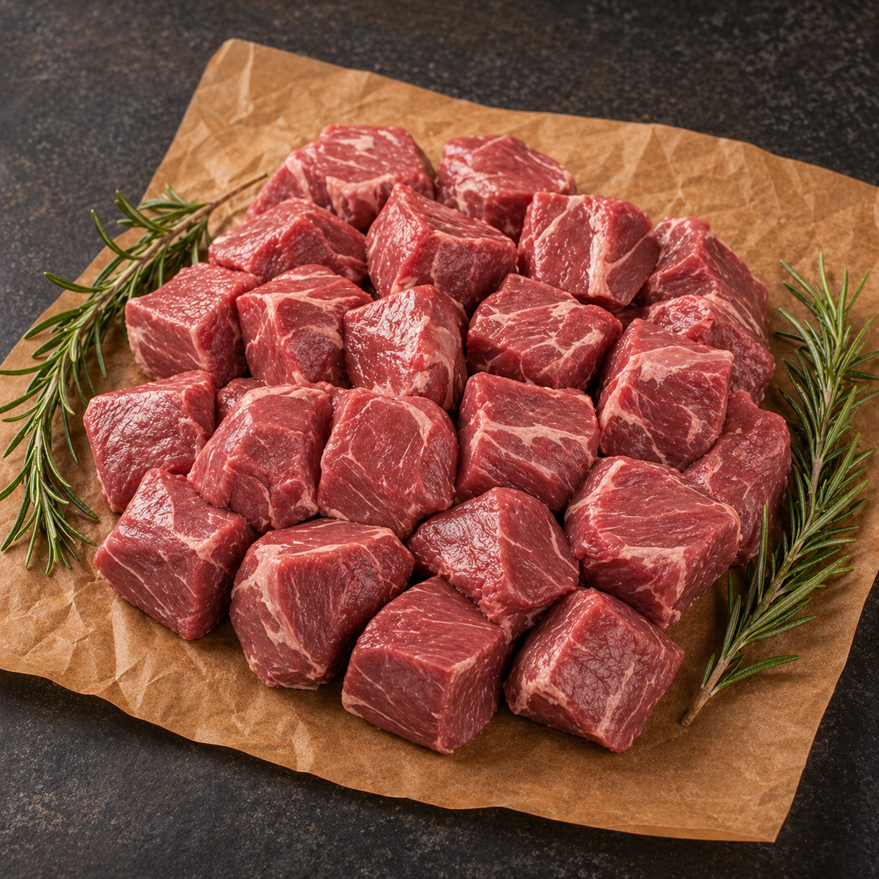 Boneless lamb stew cut